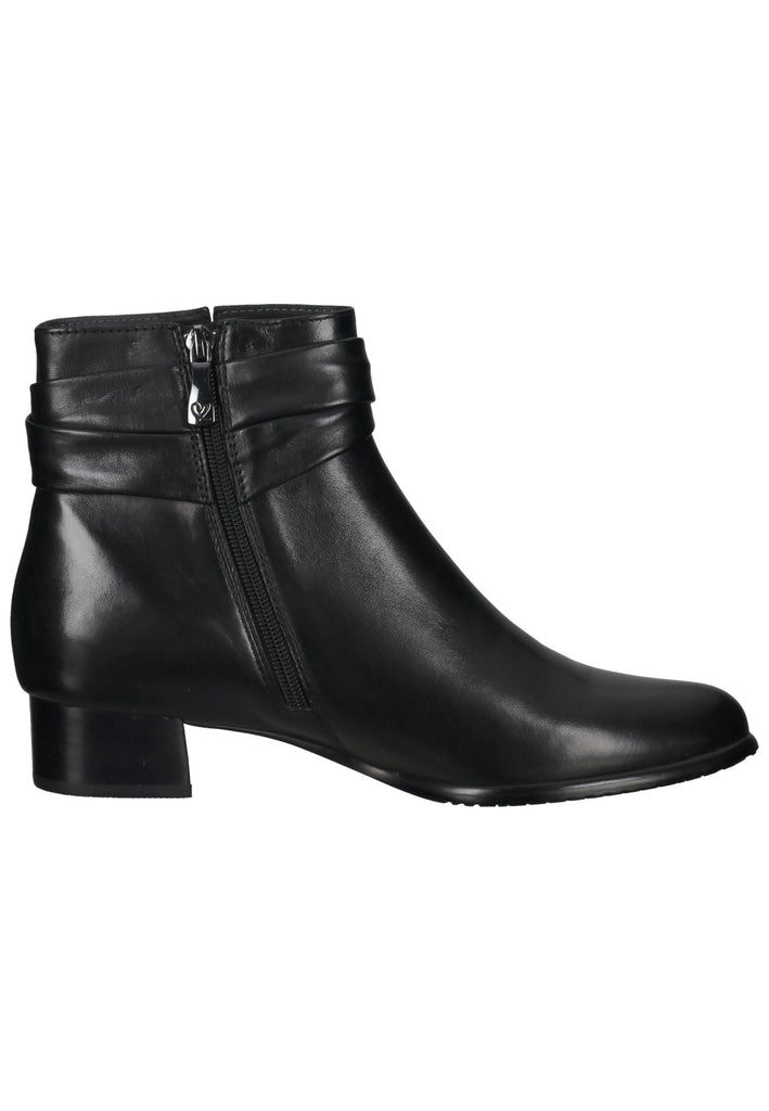 Everybody Stiefelette Glattleder Schwarz