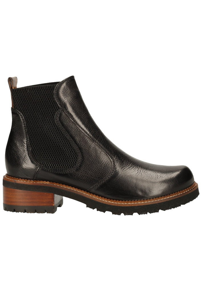Everybody Stiefelette Glattleder Schwarz