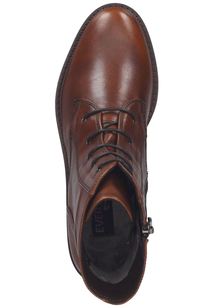 Everybody Stiefelette Leder Braun