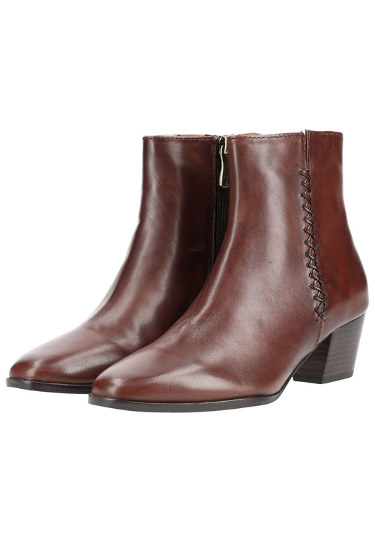 Everybody Stiefelette Leder Braun