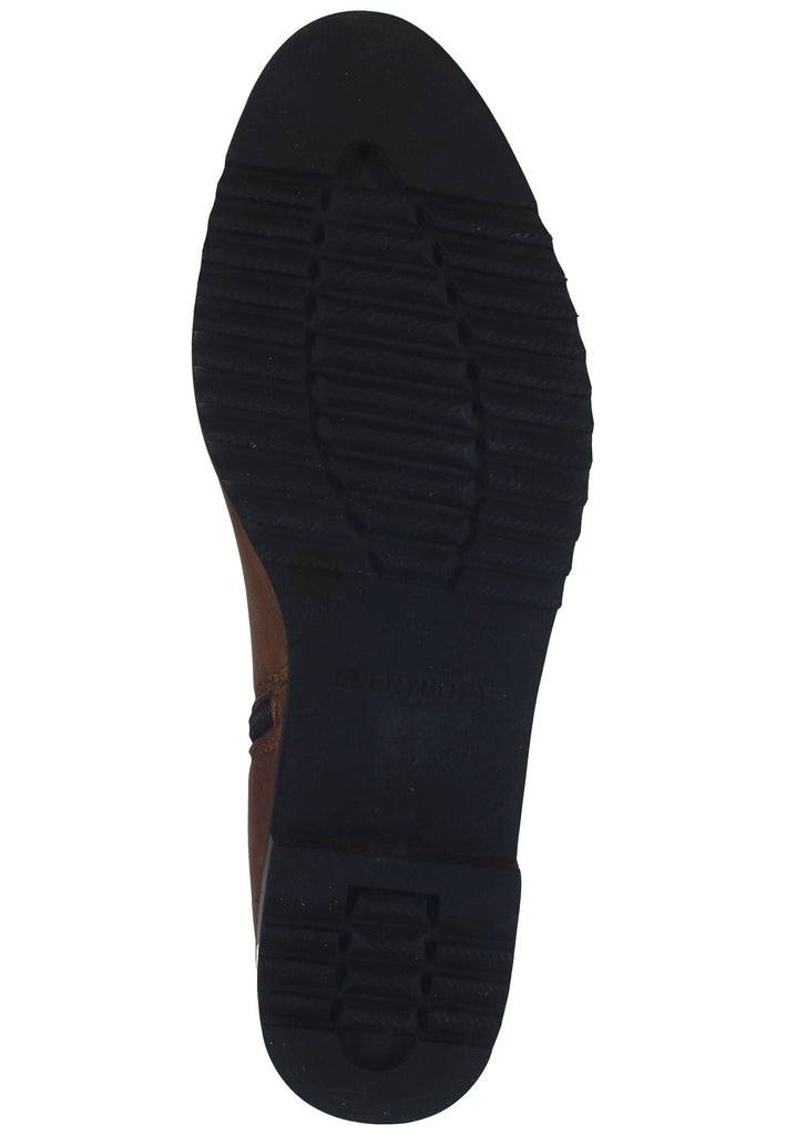 Everybody Stiefelette Leder Braun Warmfutter