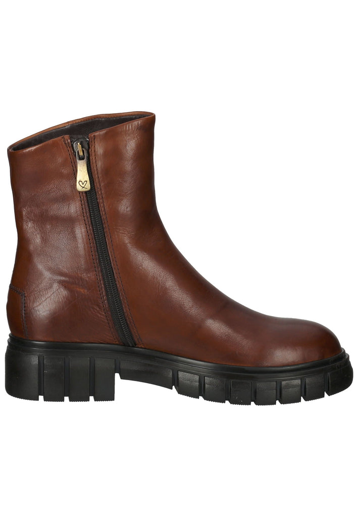 Everybody Stiefelette Leder Braun Warmfutter