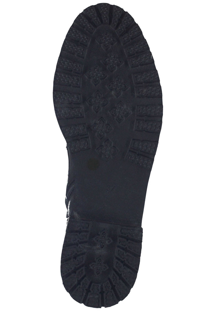 Everybody Stiefelette Leder Schwarz