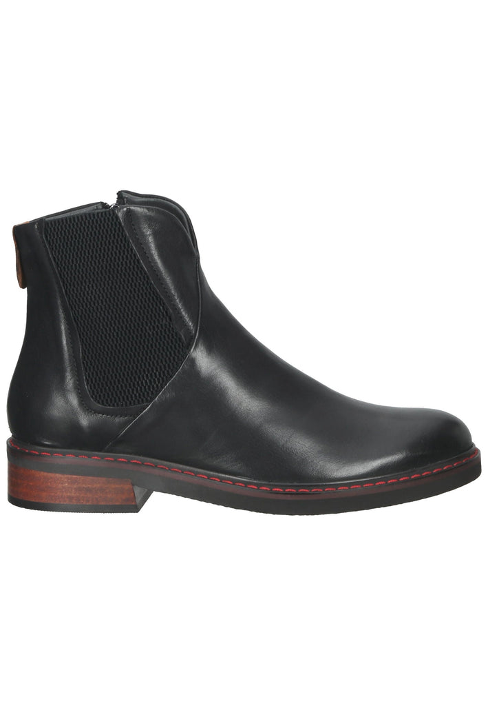 Everybody Stiefelette Leder Schwarz