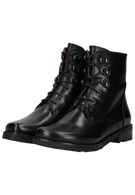 Everybody Stiefelette Leder Schwarz