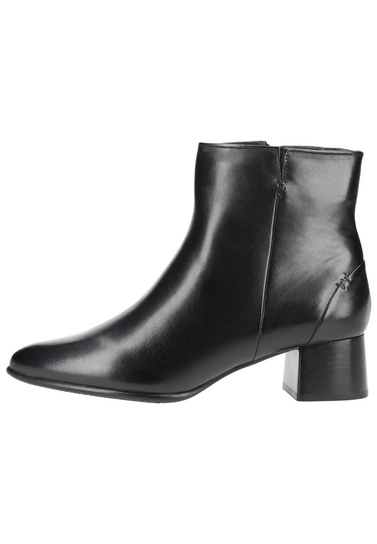 Everybody Stiefelette Leder Schwarz