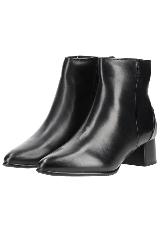Everybody Stiefelette Leder Schwarz