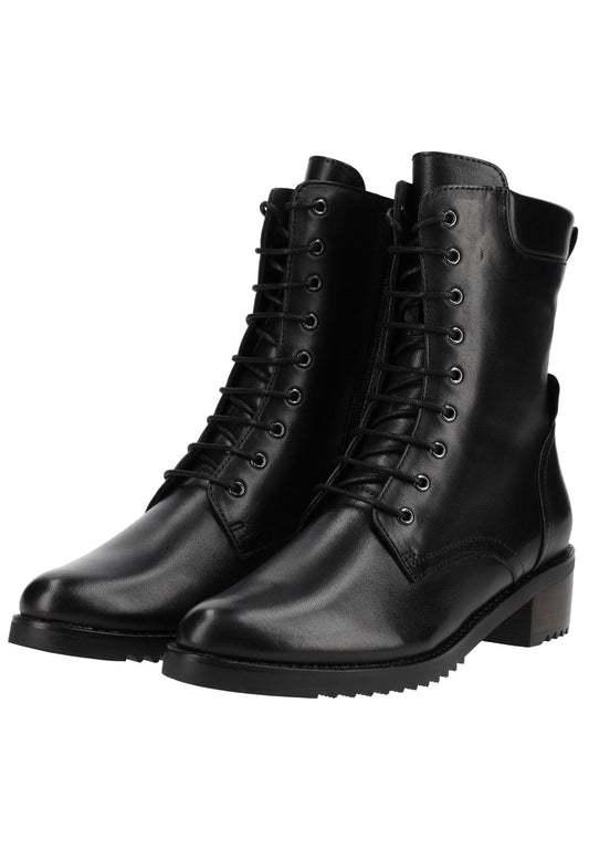 Everybody Stiefelette Leder Schwarz