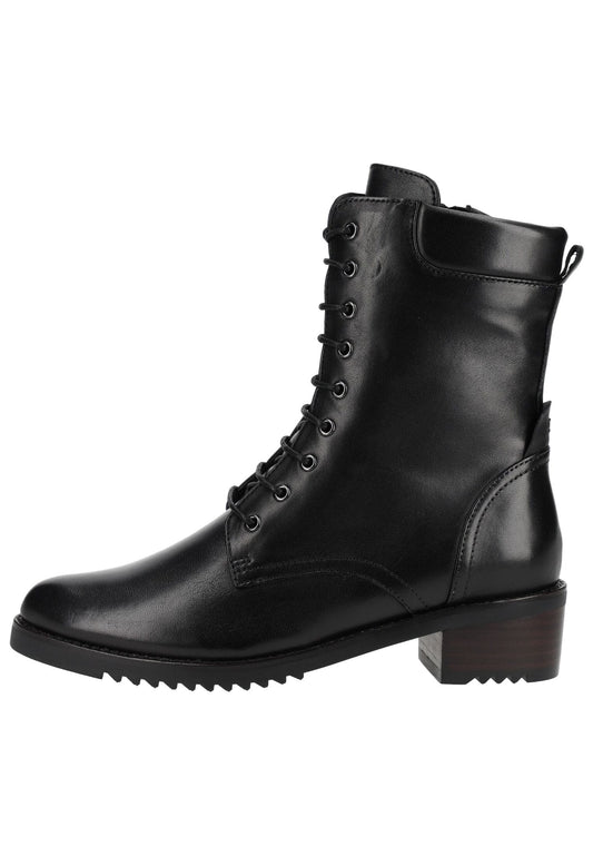 Everybody Stiefelette Leder Schwarz