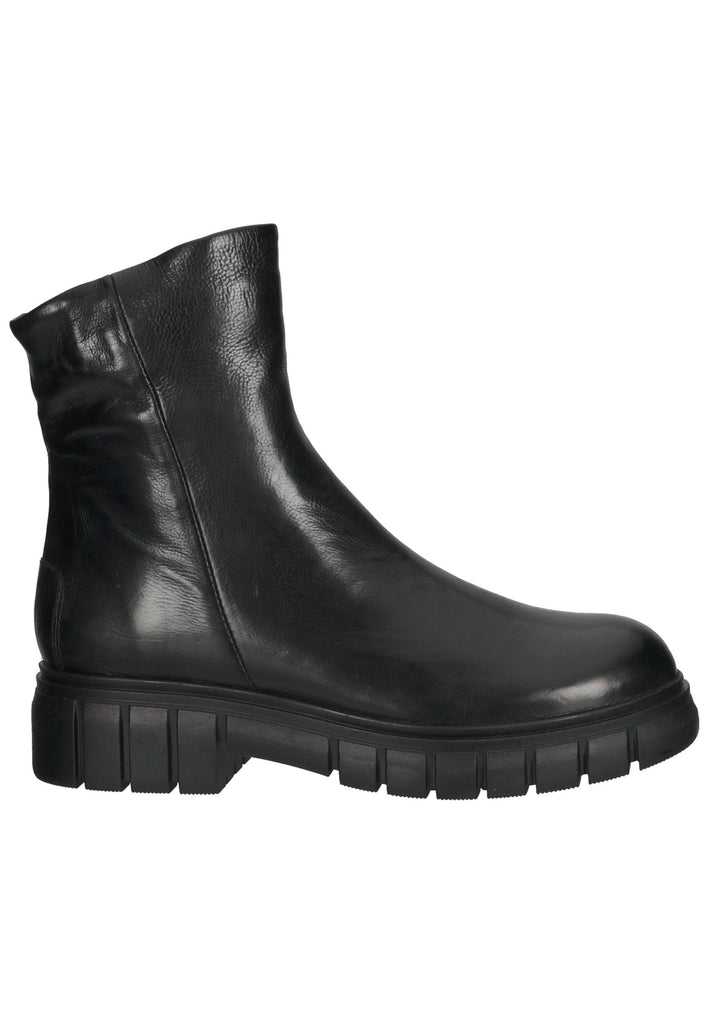Everybody Stiefelette Leder Schwarz Warmfutter