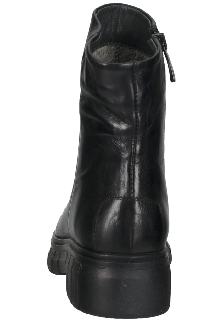 Everybody Stiefelette Leder Schwarz Warmfutter
