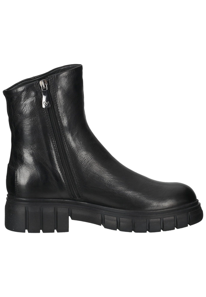Everybody Stiefelette Leder Schwarz Warmfutter