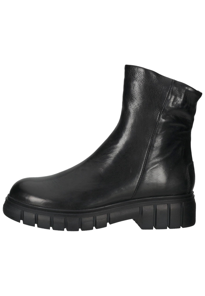 Everybody Stiefelette Leder Schwarz Warmfutter