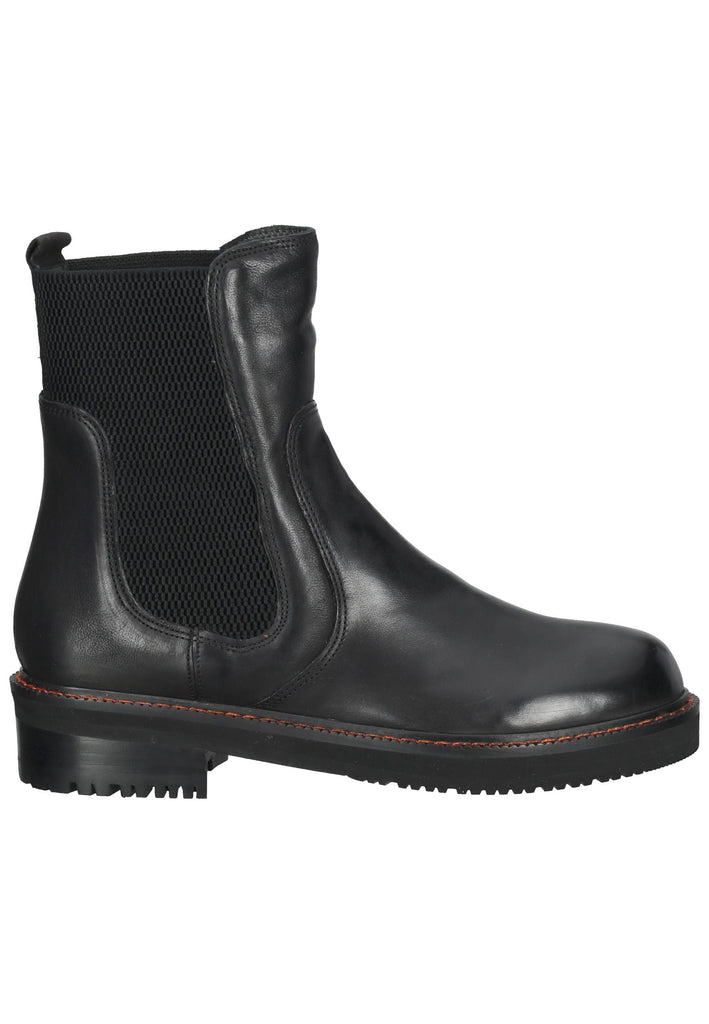 Everybody Stiefelette Leder Schwarz Warmfutter