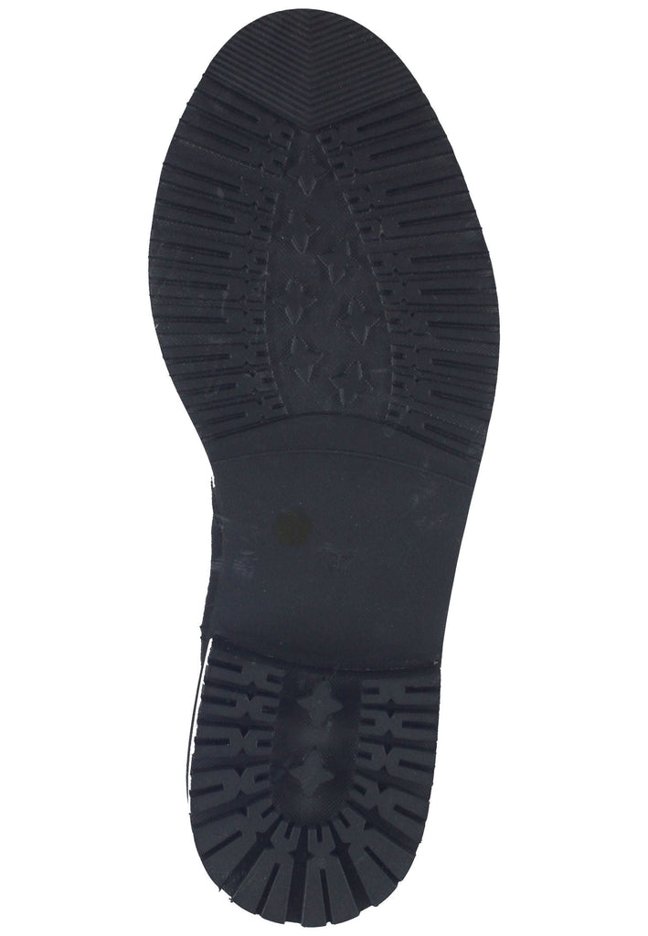 Everybody Stiefelette Leder Schwarz Warmfutter