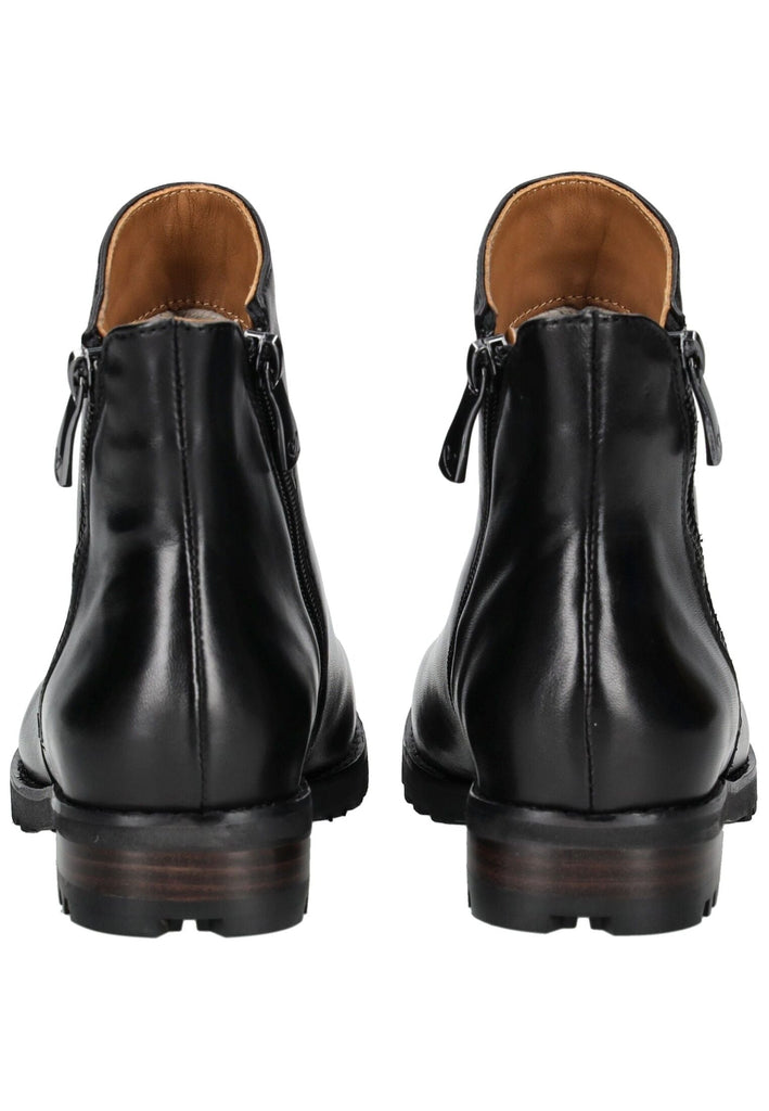 Everybody Stiefelette Leder Schwarz Warmfutter