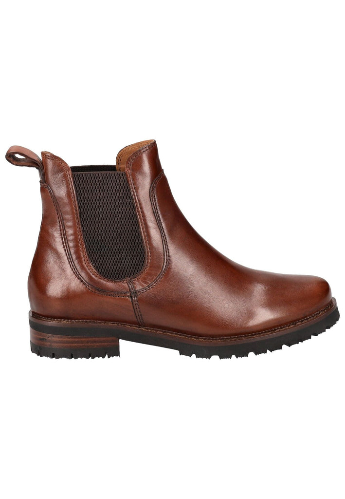 Everybody Stiefelette Leder/Textil Braun Warmfutter