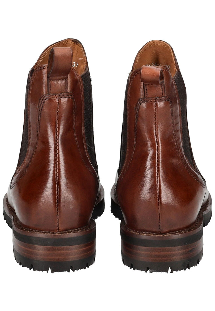 Everybody Stiefelette Leder/Textil Braun Warmfutter