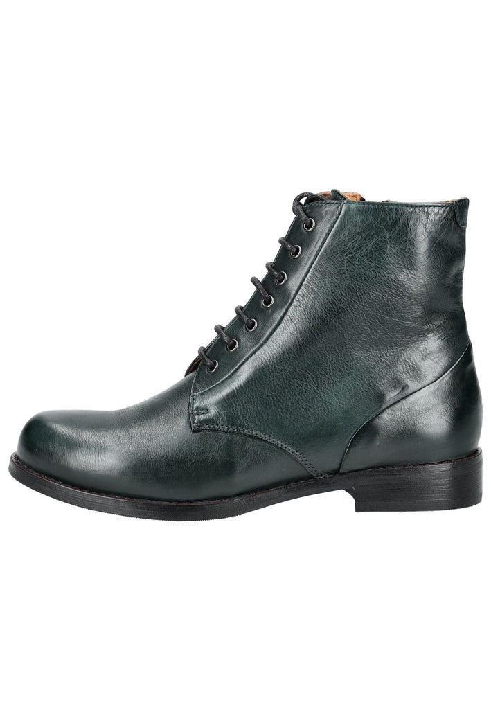 Stiefeletten Everybody Stiefelette Glattleder Dunkelgrün