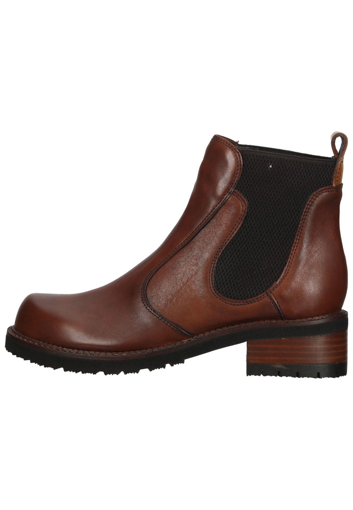 Stiefeletten Everybody Stiefelette Leder/Textil Braun