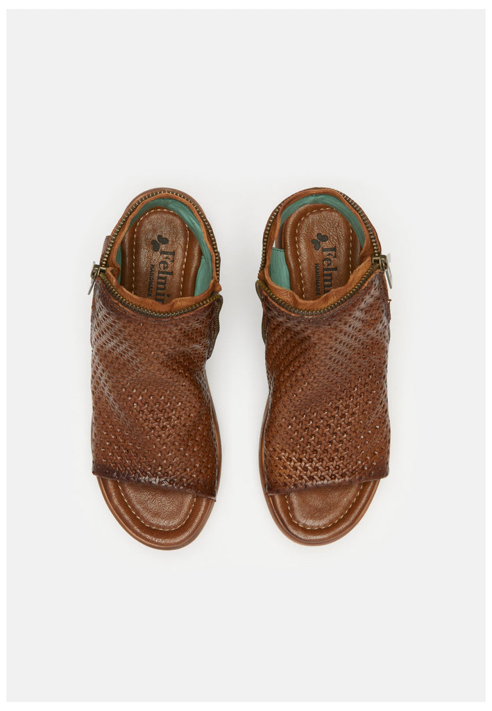 FELMINI Sandalen Leder Marrone