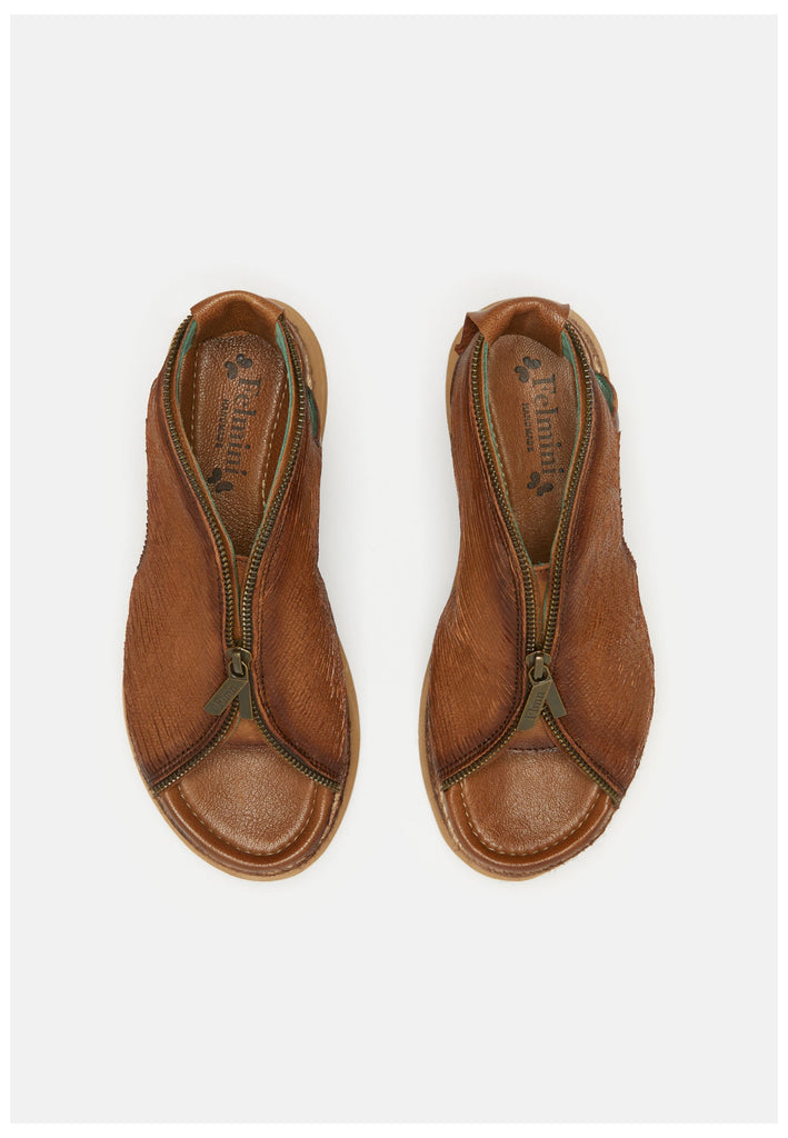 FELMINI Sandalen Leder Marrone