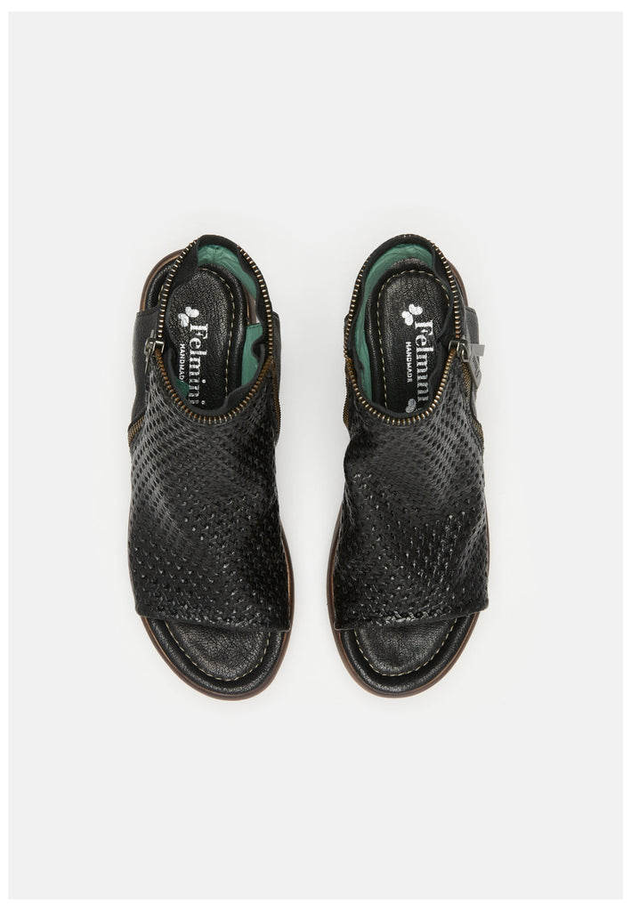 FELMINI Sandalen Leder Schwarz