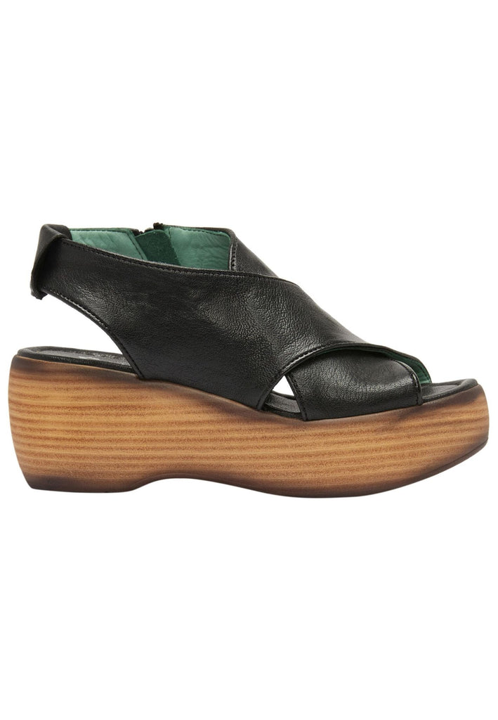 FELMINI Sandalen Leder Schwarz