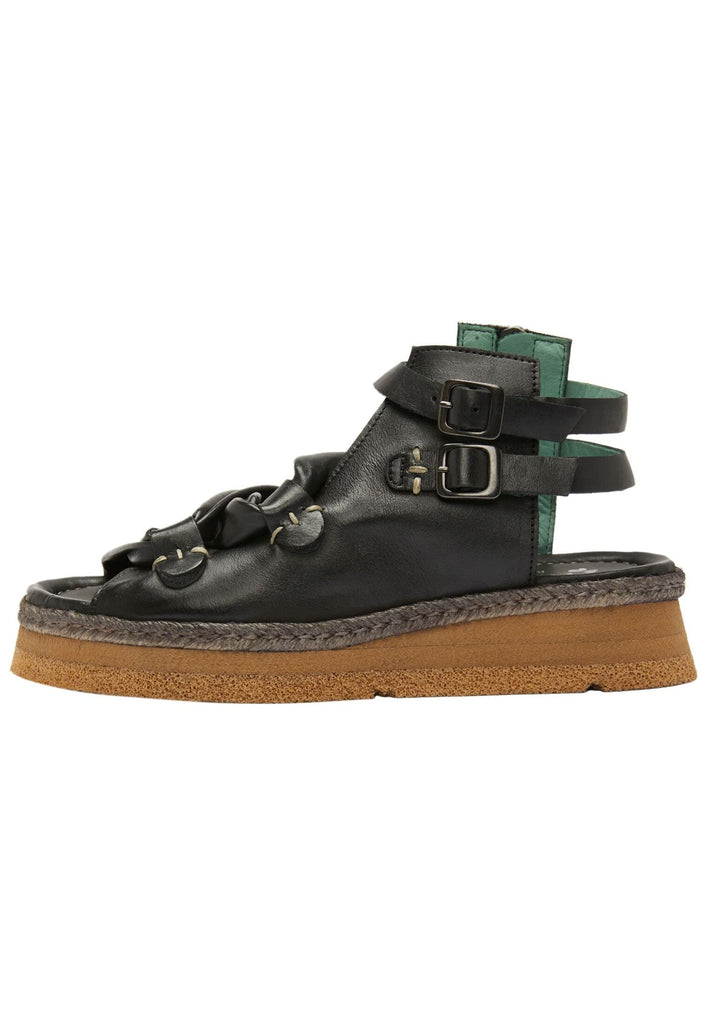 FELMINI Sandalen Leder Schwarz