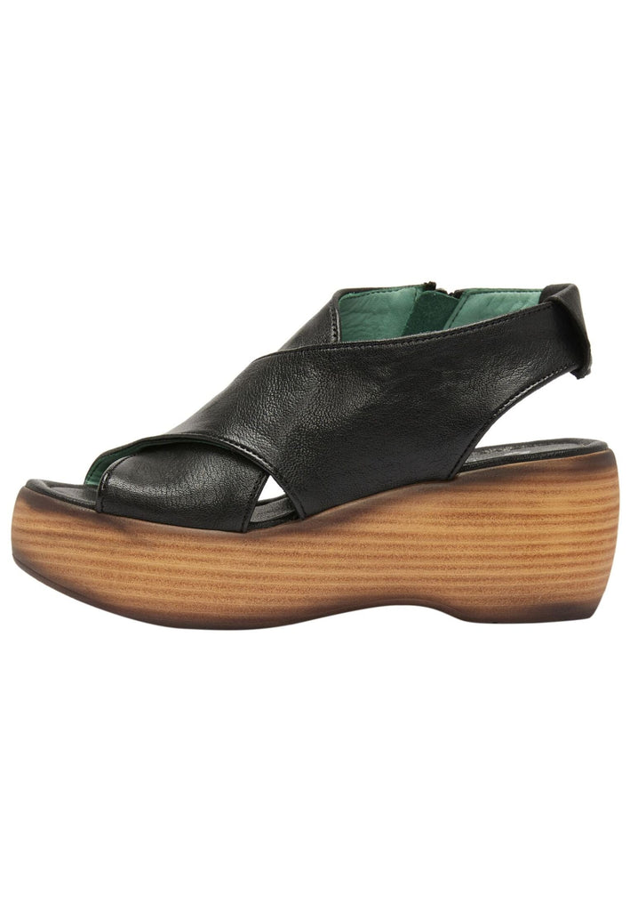 FELMINI Sandalen Leder Schwarz