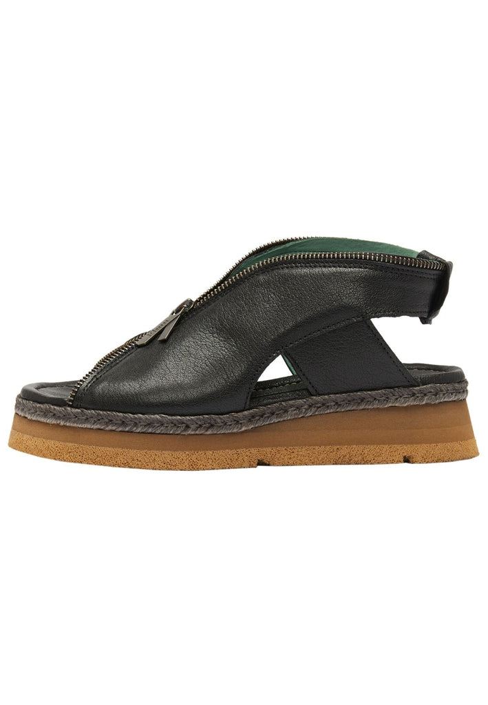 FELMINI Sandalen Leder Schwarz