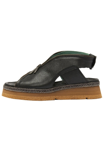 FELMINI Sandalen Leder Schwarz
