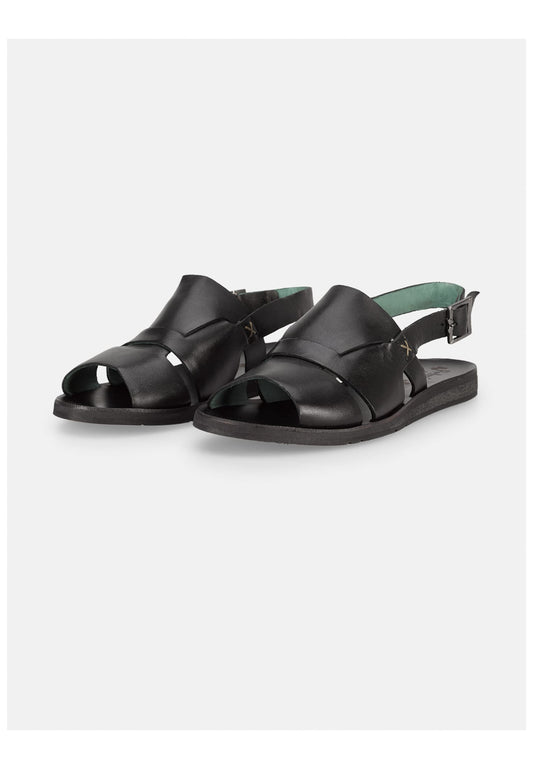 FELMINI Sandalen Leder Schwarz