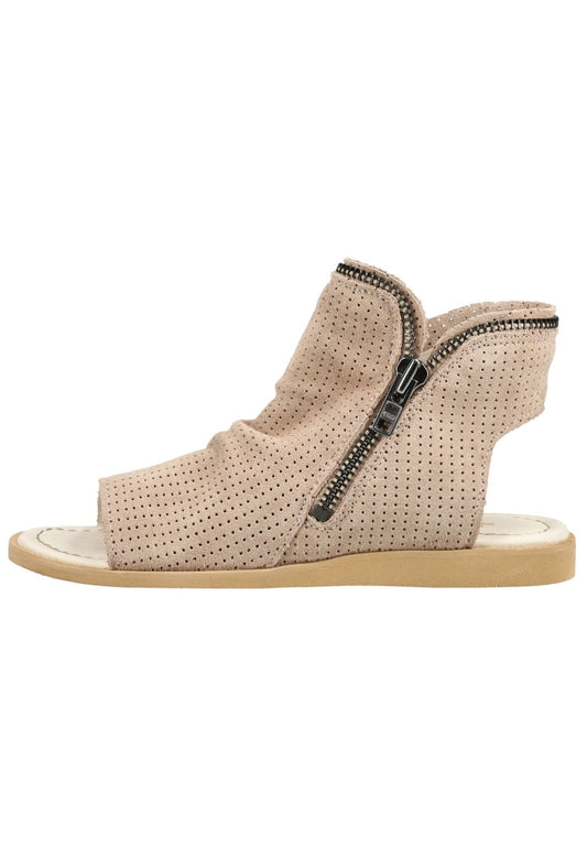 FELMINI Sandalen Veloursleder Beige