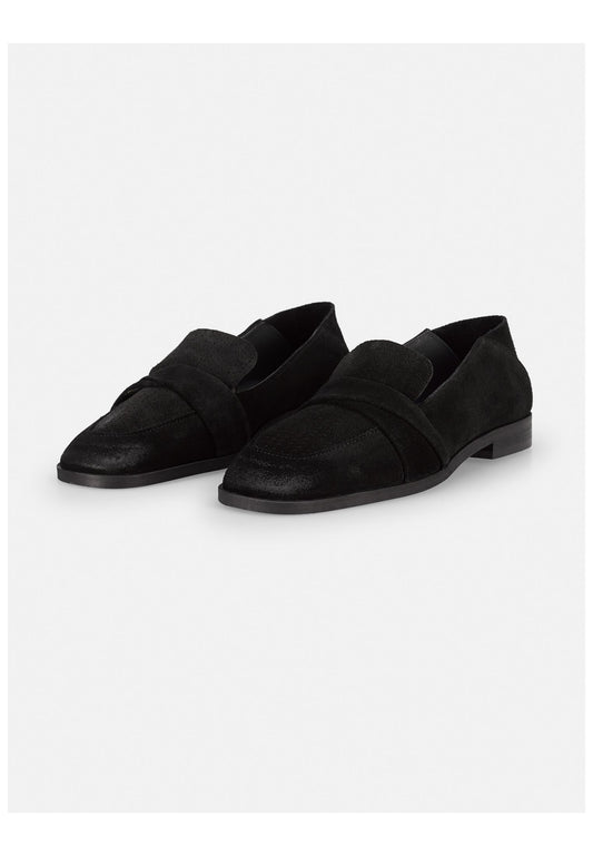 FELMINI Slipper Leder Schwarz