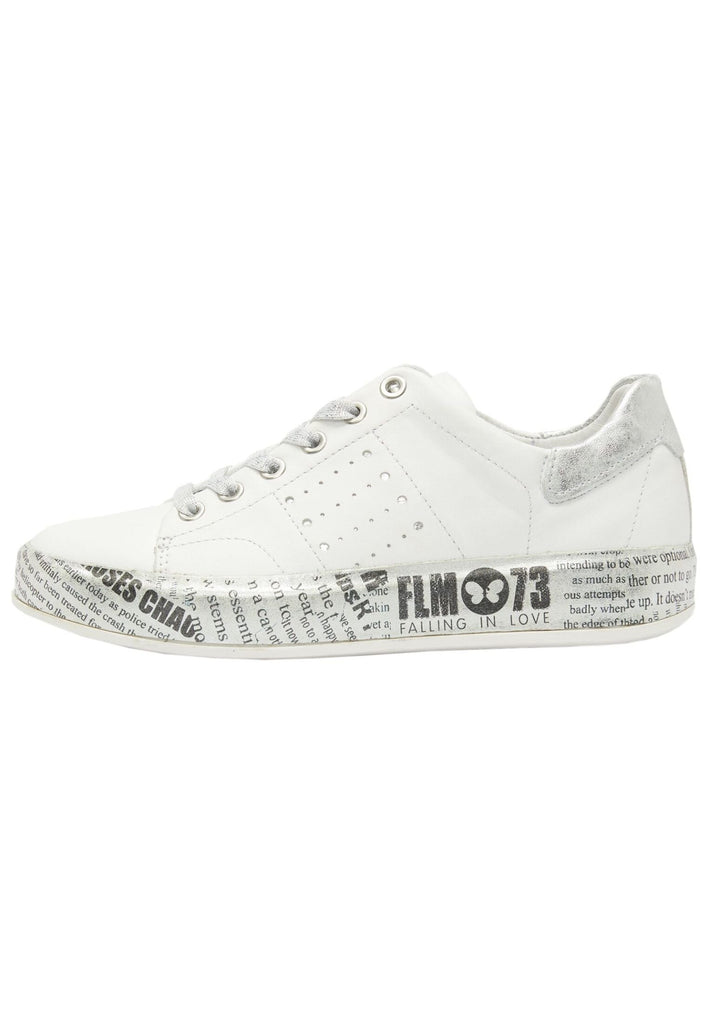 Sneaker FELMINI Sneaker Leder Weiß/Silber