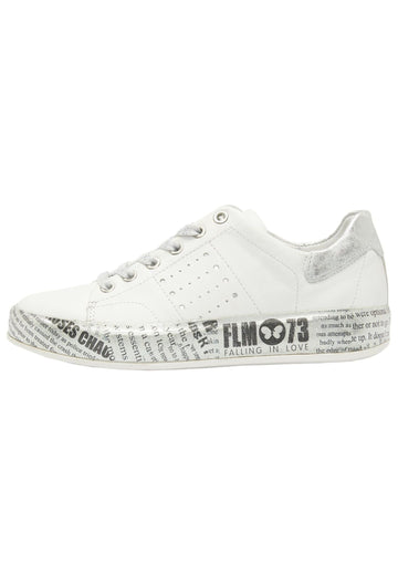 Sneaker FELMINI Sneaker Leder Weiß/Silber