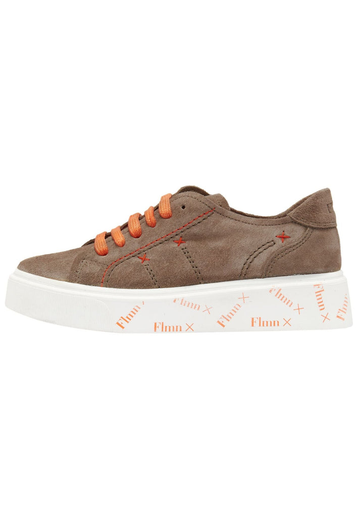 FELMINI Sneaker Leder Braun/Grau