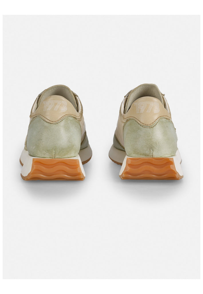 FELMINI Sneaker Leder/Textil Grün