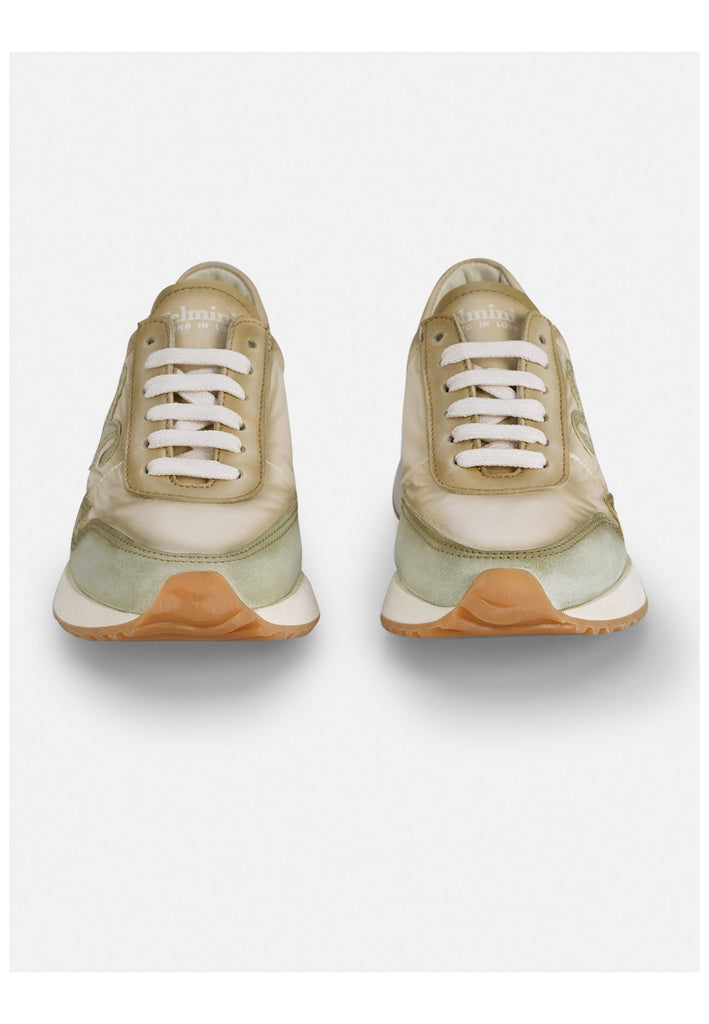 FELMINI Sneaker Leder/Textil Grün