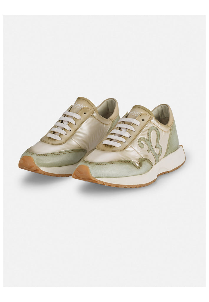 FELMINI Sneaker Leder/Textil Grün