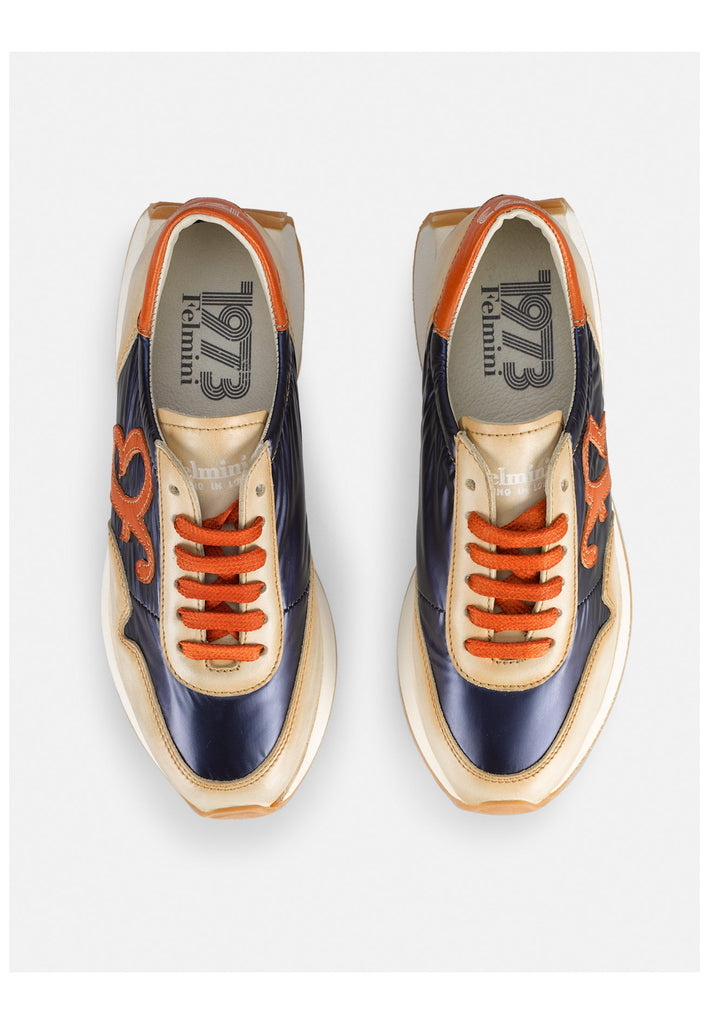 FELMINI Sneaker Leder/Textil Multicolor