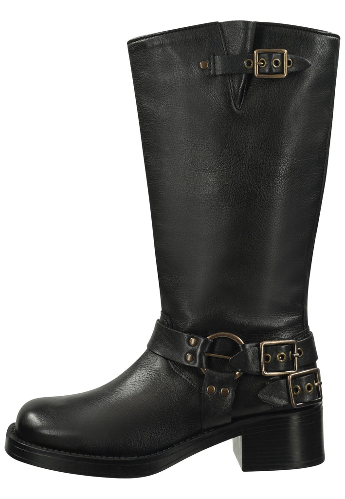 Stiefel FELMINI Stiefel Glattleder Schwarz