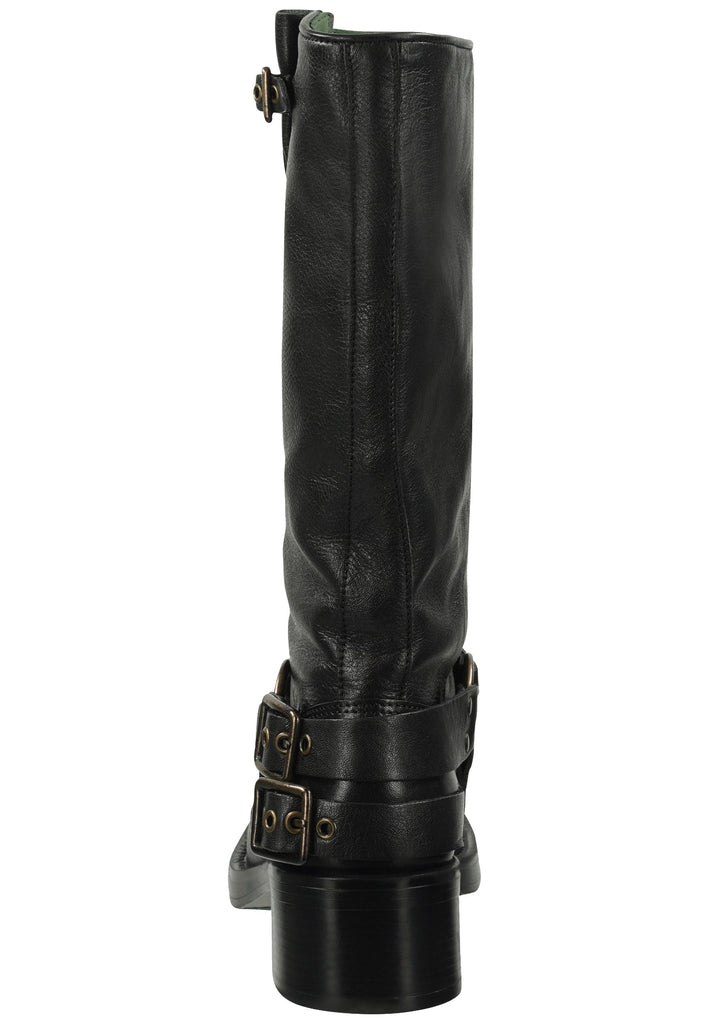 FELMINI Stiefel Glattleder Schwarz