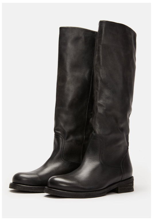 FELMINI Stiefel Leder Black
