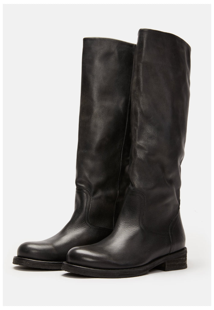 FELMINI Stiefel Leder Black