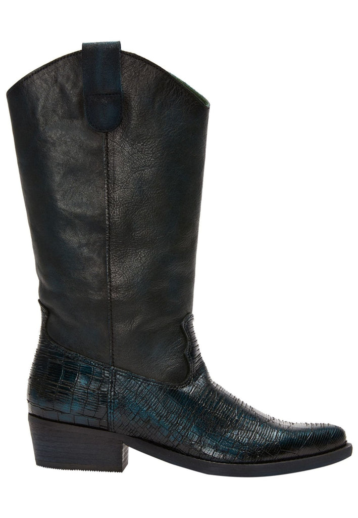 FELMINI Stiefel Leder Blau