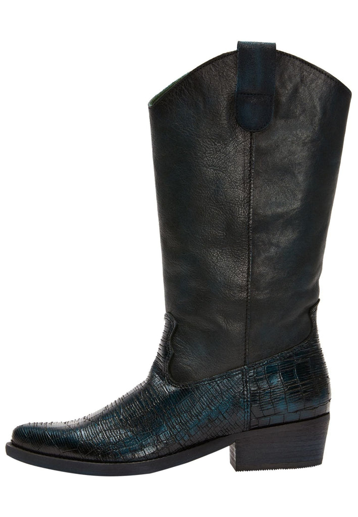FELMINI Stiefel Leder Blau