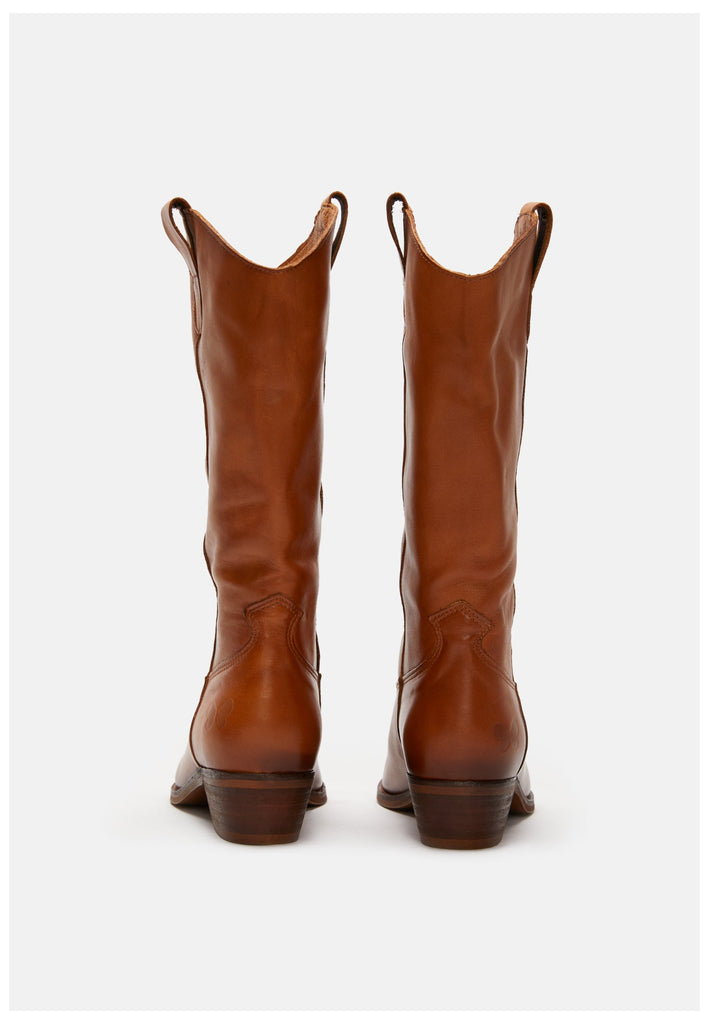 FELMINI Stiefel Leder Braun