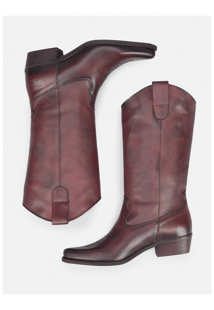 FELMINI Stiefel Leder Braun